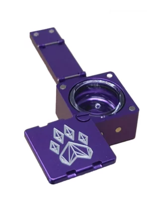 Wolf Grinders Scorpion Hand Pipe Purple