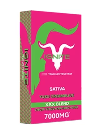 Yuzu Creamslice Ignite XXX Blend Disposable 7000mg