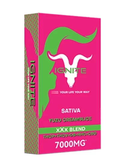 Yuzu Creamslice Ignite XXX Blend Disposable 7000mg