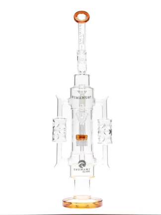 20" Tsunami Sprinkler Shower Head Recycler Amber