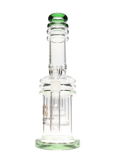 17″ Tsunami Triple Honeycomb Heart Perc Water Pipe Side
