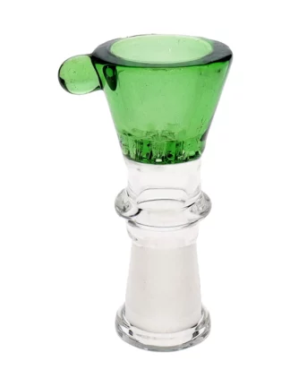 10MM Female Flower Green Bowl
