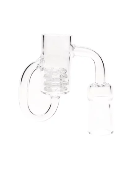 14MM Female All Quartz Dropdown Clear Banger By Got Nail