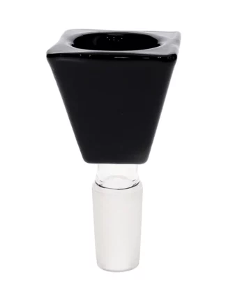 14MM Male Crystal Black Glass Bowl