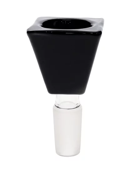 14MM Male Crystal Black Glass Bowl