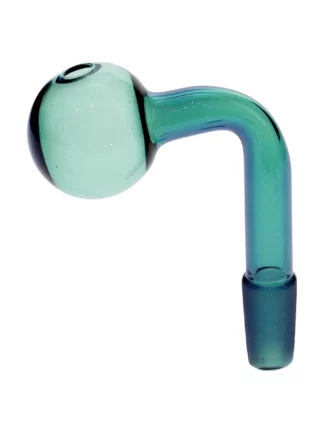 14MM Male Dark Green Glass On Glass Oil Burner Adapter