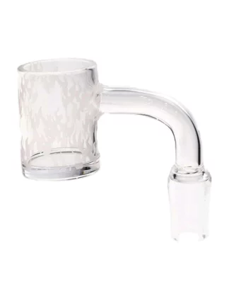 14MM Male Quartz Banger With Fire Design
