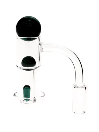 14MM Male Quartz Vacuum Dark Green Banger Kit
