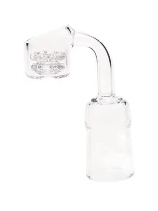 18MM Female Diamond Knot Quartz Clear Banger