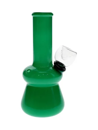 5 Single Globe Mini Water Pipe Green