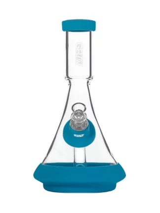 9 Grav Deco Beaker Silicone Water Pipe