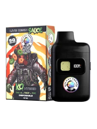 Apple Jack Galaxy Treats KO Live Resin Sauce Disposable 5G