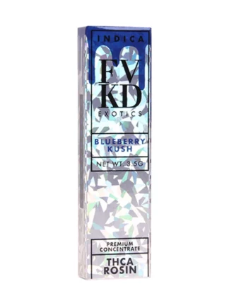 Blueberry Kush FVKD Exotics THC-A Rosin Disposable 3.5G