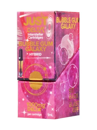 Bubble Gum Galaxy Just Delta 8 Interstellar Cartridges 1000mg