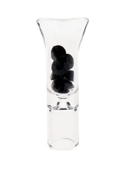 Diamond Glass Cigarette Holder Black