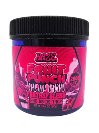 Fruit Punch Fantasy Blend Haze Gummies 2000mg