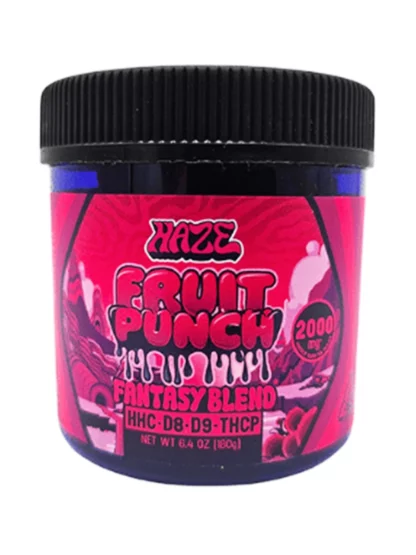 Fruit Punch Fantasy Blend Haze Gummies 2000mg