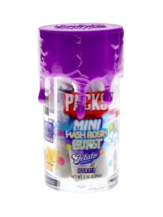 Gelato Freeze Packs Mini Hash Rosin Burst THC-A Pre Rolls 2.5G