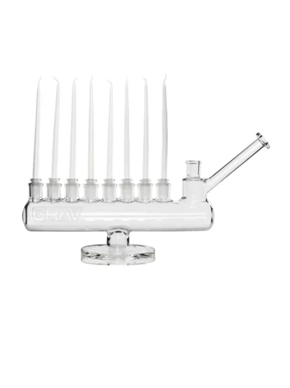 Grav Clear Menorah