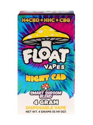 H4CBD+HHC+CBG Night Cap Float Smart Shroom Blend Vape 4G