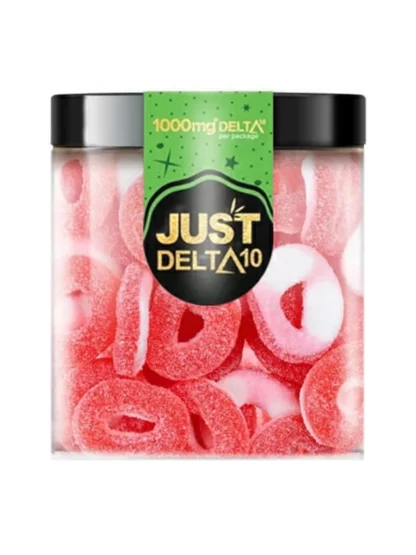 Just Delta 10 Watermelon Rings Gummies 1000mg