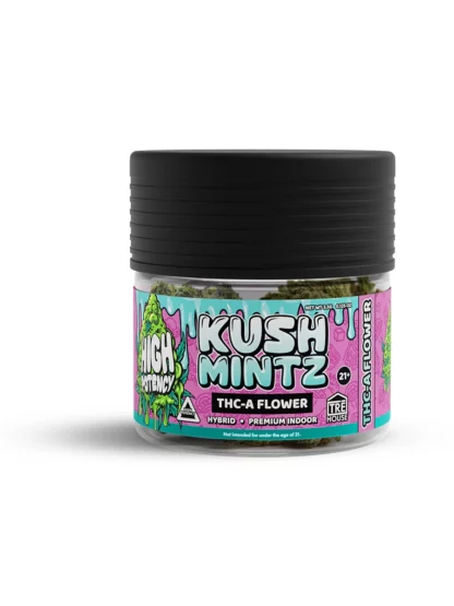 Kush Mintz Tre House THC-A Flower Jar 3.5G