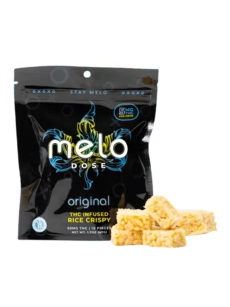 Melo Dose Original Delta-9 THC Infused Rice Crispy 50mg