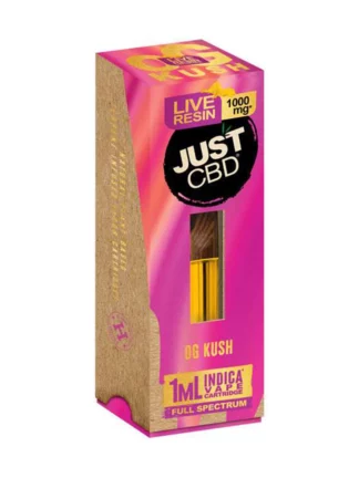 OG Kush Just CBD Full Spectrum Live Resin CBD Vape Cartridge 1000mg