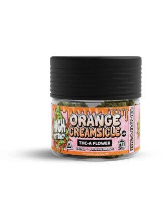 Orange Creamsicle Tre House THC-A Flower Jar 3.5G