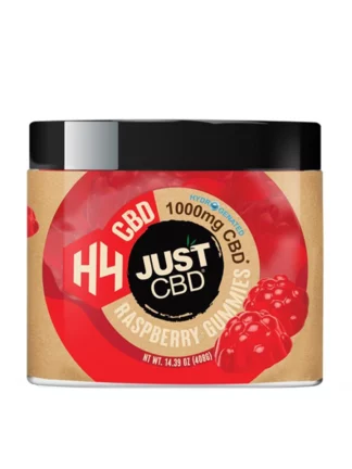 Raspberry Just CBD H4-CBD Gummies 1000mg