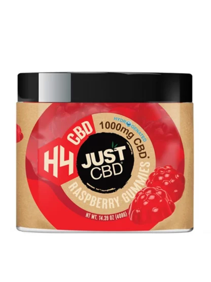 Raspberry Just CBD H4-CBD Gummies 1000mg