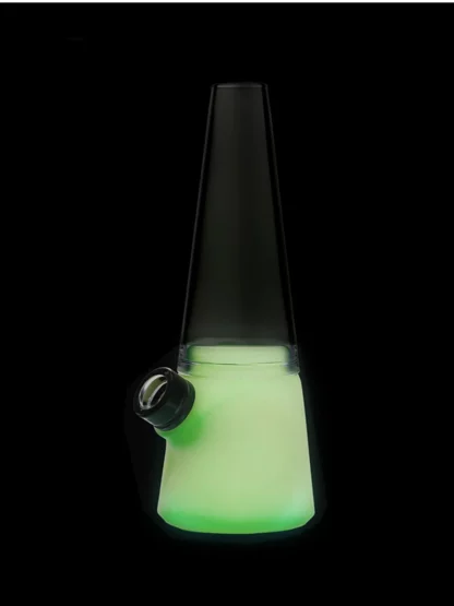 Softglass Aura Totem Bong in the night