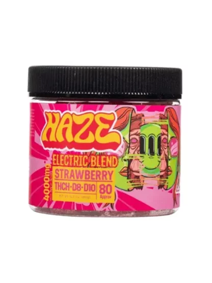 Strawberry Electric Blend Haze Gummies 4000mg