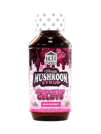 Strawberry Gelato Tre House Magic Mushroom Syrup 4oz