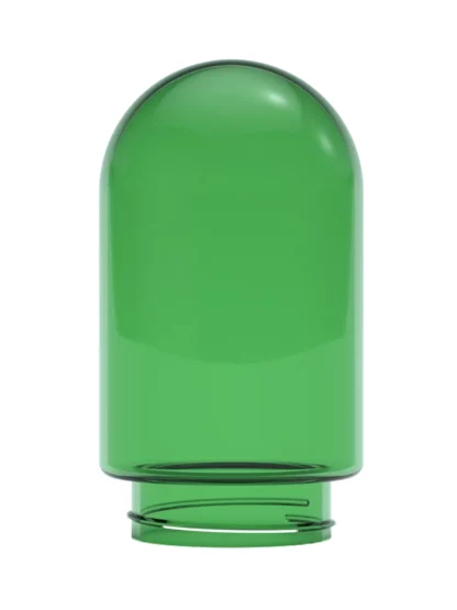 Stunderglass Single Glass Large Globe Green