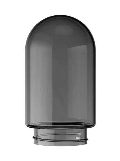 Stunderglass Single Glass Large Globe Grey