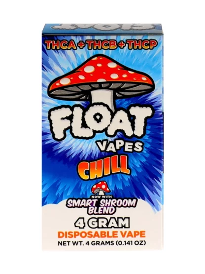 THCA+THCB+THCP Chill Float Smart Shroom Blend Vape 4G