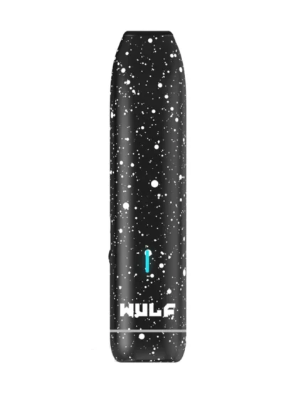 Wulf Mods LX Slim Portable Dry Herb Vaporizer Black White Spatter
