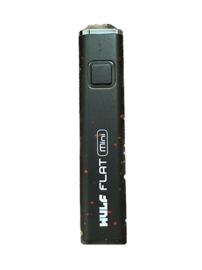 Yocan Wulf FLAT MINI Dab Pen Battery Black red Splatter