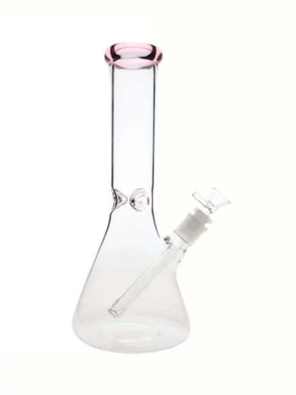 12 Beaker Base Water Pip Pink