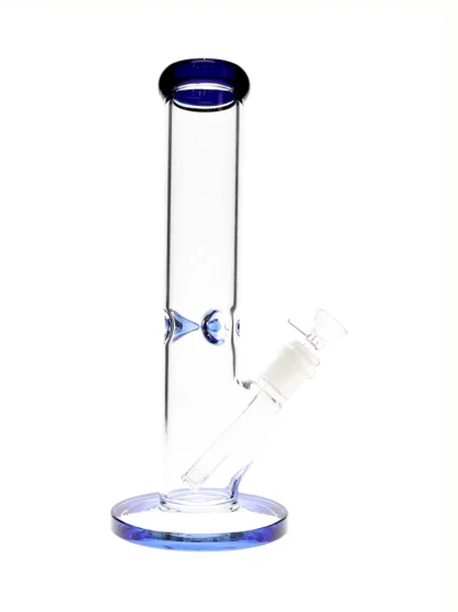 12 Straight Tube Water Pipe Blue