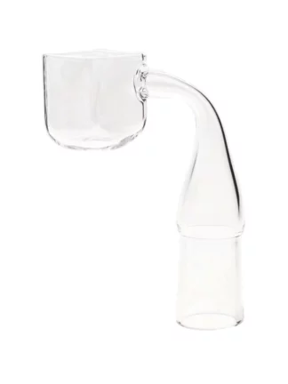 14MM Female All Quartz Cube Clear Banger By Got Nail