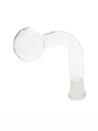 14MM Female Clear Glass On Glass Oil Burner Adapter