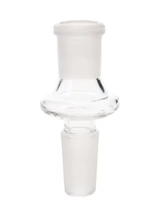14MM Female to 14MM Male Clear Glass Adaptor