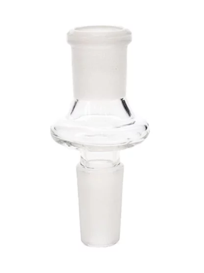 14MM Female to 14MM Male Clear Glass Adaptor