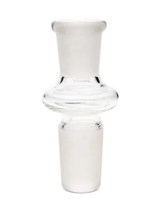 14MM Female to 18MM Male Clear Glass Adaptor