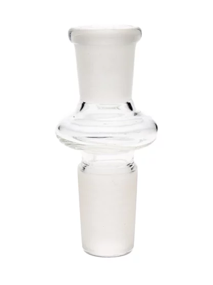 14MM Female to 18MM Male Clear Glass Adaptor