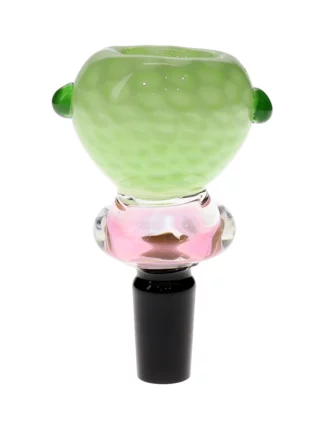 14MM Male Green Glass Bowl