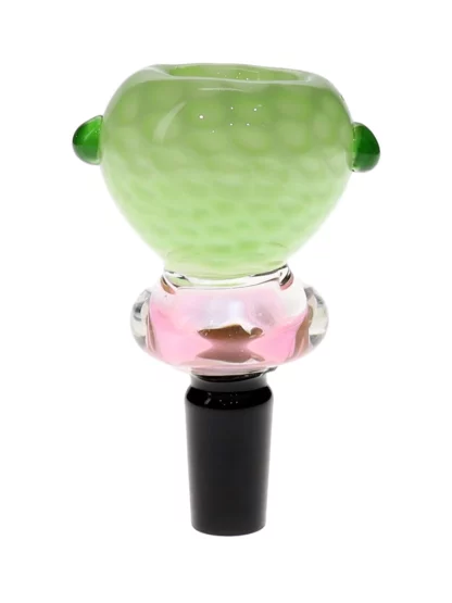 14MM Male Green Glass Bowl