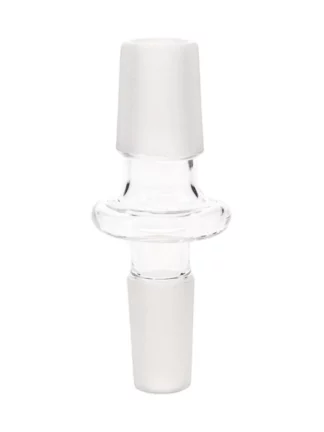 14MM Male to 18MM Male Clear Glass Adaptor